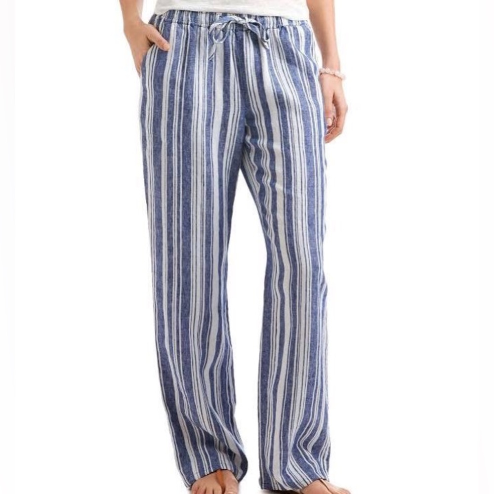 Vineyard Vines Blue and White Striped Pants